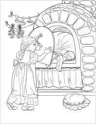Hänsel brach sich ein wenig vom dach ab und gretel knusperte an den fensterscheiben. Hansel And Gretel Janko A Marienka Und Gretel Coole Malvorlagen Ausmalbilder