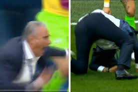 Resultado de imagem para tite caindo