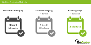 Außerordentliche fristlose kündigung einer wohnung außerordentliches kündigungsrecht: Schonfrist Im Mietrecht Fristen Raumungsklage Zahlung