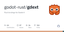 GitHub - godot-rust/gdext: Rust bindings for Godot 4