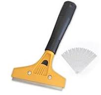 Kitchen Glass Scraper Blade Cleaner + 10 Free Blades
