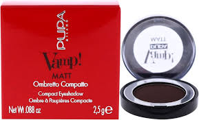 Amazon.com : Pupa Milano Vamp! Matt Compact Eyeshadow 050 Dark Chocolate