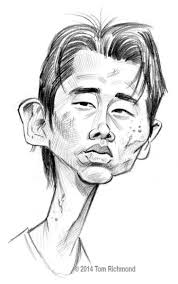 These Walking Dead caricatures are nothing less than amazing and I applaud  the artist, Tom Richmond for his truly astounding...