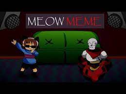Meow Meme Undertale Youtube Undertale Undertale Memes Undertale Gif