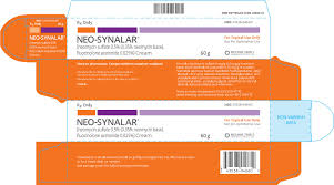 Fradiomycin sulphate ip 5 mg ,neomycin sulphate ip. Neo Synalar Neomycin Sulfate 0 5 0 35 Neomycin Base Fluocinolone Acetonide 0 025 Cream