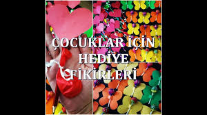 Bugünlerde aldığınız hediyeler, birbirinize olan sevgi ve saygıyı tazeleyerek kelimelerle anlatılmayan bazı duyguları somut bir armağan ile ifade imkanı veriyor. Cocuklar Icin Hediye Fikirleri Kendin Yap Youtube