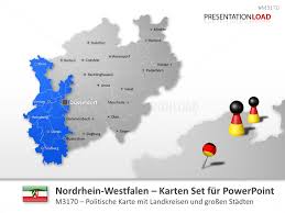 Only parties who win at least 5%. Powerpoint Landkarte Nordrhein Westfalen Nrw Presentationload