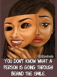 Many of us wear a smile