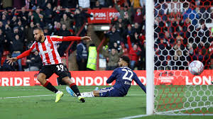 Brentford salvage draw at huddersfield. Brentford 1 0 Fulham Bryan Mbeumo Scores Winner In West London Derby Football News Sky Sports