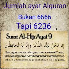 Menghitung jumlah ayat al quran beberapa ulama memiliki perbedaan cara dalam menghitung. Jumlah Ayat Alquran Bukan 6666 Tapi 6236 Yuk Belajar Quran Steemkr