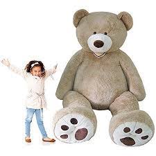 Nspire Toys Oversize Giant Teddy Bear Jumbo Plush Gigantic Stuffed Animal About 8ft Walmart Com Huge Teddy Bears Giant Teddy Teddy Bear Christmas Gift