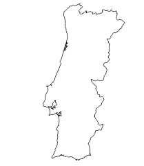 Auf der weltkarte, werden sie alle karten zu finden: Landkarte Portugal Map Portugal Das Download Portal Fur Dxf Dwg Dateien