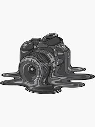 Gambar kartun, hewan, pemandangan, kendaraan dan sebagainya bisa dilihat dan didownload untuk koleksi dan wallpaper hp atau laptop. Camera Melt Sticker By Zomboy In 2021 Camera Art Camera Tattoos Camera Drawing