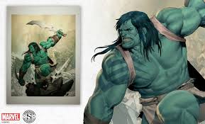 Another epic fever dream from greg pak, writer of planet hulk and world war hulk featuring the. Marvel Skaar Son Of Hulk Premium Art Print By Sideshow Colle Sideshow Fine Art Prints