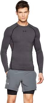 Under Armour Herren Ua Hg Armour Ls Langarmliges Funktionsshirt Atmungsaktives Langarmshirt Fur Manner Der Heatgear S Under Armour Herren Under Armour Herrin
