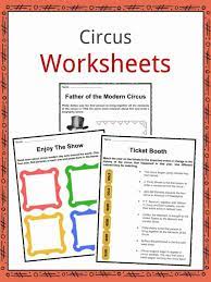 The circus is a very magical place. Circus Facts Worksheets Historic Information For Kids