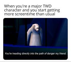 The Walking Dead Meme Page On Instagram Credit To Polarsaurusrex For This New Polar Bear Meme Template Remember Walking Dead Memes Meme Template Bear Meme