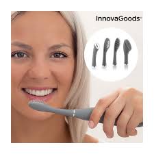 La brosse à dents électrique offre une efficacité de brossage deux fois supérieure à celle de la brosse manuelle. Brosse A Dents Sonique En Silicone Avec Accessoires Klinfor Innovagoods