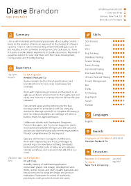 Quality assurance resume example ✓ complete guide ✓ create a perfect resume in 5 minutes using our resume examples & templates. Sqa Engineer Resume Sample 2021 Writing Tips Resumekraft