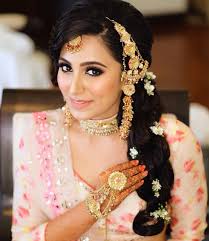 20 Hairstyles For Lehenga You Can Try On Your Wedding Day Bridal Look Wedding Blog