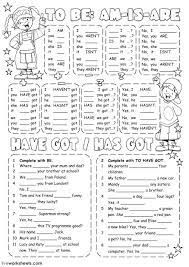Verb To Be Interactive And Downloadable Worksheet You Can Do The Exercises Online Or D English Grammar Worksheets English As A Second Language Verb Worksheets