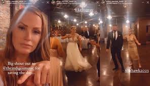 Good Bones Star Mina Starsiak Hawk S Sister Kelsy Gray Ties The Knot Amid Last Minute Near Mishap Mina Starsiak Mina Sister Wedding