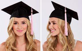 10 Cute And Simple Hair Style Ideas For Graduation Project Inspired Graduation Hairstyles With Cap Graduation Hairstyles Cap Hair