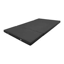 Beautissu Matelas Pliant D Appoint Noir Campix Pouf Pliable 120 X 195 Cm En 2020 Matelas Matelas Pliable Lit Camion