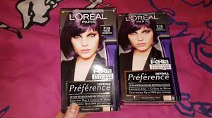 93 results for dark purple hair dye. L Oreal Violet Vendetta P38 Youtube
