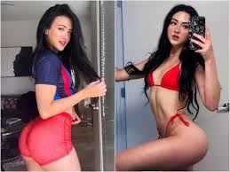 Evgeniya Lvovna, la aficionada guapa del Barcelona que celebró el título de  Liga con increíbles fotos