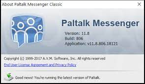 Pal_install_r132144.exe is known as paltalk messenger setup and it is developed by avm software inc. Paltalk Classic 11 8 Build 806 Paltalk