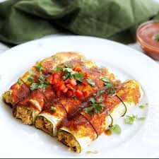 Official Whole30 Recipes On Instagram Thymeandjoy Chicken Zucchini Enchiladas In This Recipe I V Zucchini Enchiladas Chicken Zucchini Whole 30 Recipes