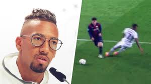 Soccer world experienced an extraordinary moment yesterday after messi expertly brought down boateng and added salt to neuer. Jerome Boateng Finally Responds To His Infamous Duel With Leo Messi Oh My Goal Youtube