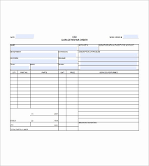 Auto Repair Template Free Unique Auto Repair Invoice