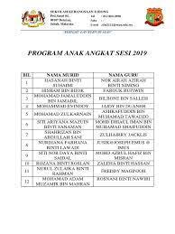 Anak yang dipelihara oleh bukan ibubapa kandungnya. Program Anak Angkat Sesi 2019 Docx