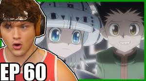 GON GETS IN GREED ISLAND! || GING'S MESSAGE! || Hunter x Hunter REACTION:  Episode 60 - YouTube