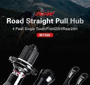 Road Bicycle Hub Straight Pull Front 20 Rear 24 Hole 4 Pawl ...