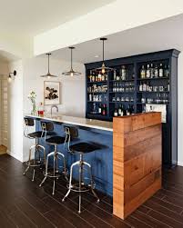 White wood cabinets with granite bar top and stainless steel appliances. 75 Beautiful Home Bar With Granite Countertops Pictures Ideas December 2020 Houzz