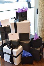 storefront display gift boxes store displays shop window custom jar packaging