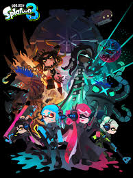 Artstation Project Splatoon 3 Story Mode Chapter 2 Poster Alexis Pflaum Splatoon Comics Splatoon Splatoon 2 Art