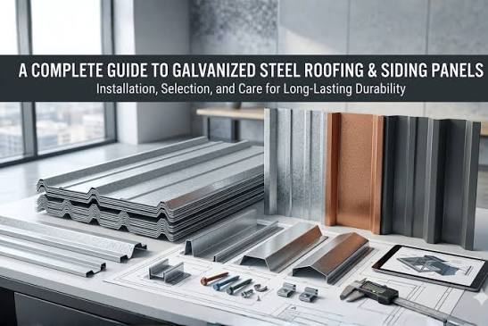 Complete Guide to Galvanized Steel Roofing Panels