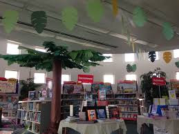 Reading Oasis Decorations I Made For My Daughter S School S Scholastic Book Fair Scholastic Book Fair Book Fair Library Displays