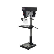 Jet 22 In Industrial Drill Press 354301 The Home Depot In 2020 Industrial Flooring Drill Press Metal Working Tools