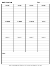 Once you download it you are free to print it as many time as you want for personal use. Free Printable Daily Planner Template Pdf Tim S Printables