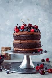 Raspberry chocolate layer cake made of chocolate cake layered with smooth chocolate ganache 9. Vegan Chocolate Fudge Cake Domestic Gothess
