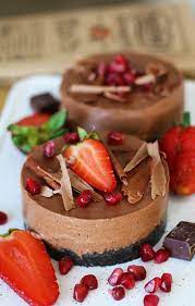 Vegan Chocolate Cheesecake Gourmandelle Recipe Vegan Dessert Recipes Vegan Chocolate Chocolate Cheesecake