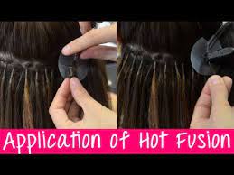 A wide variety of hot fusion tool hair extensions options are available to you, such as hair extension type, virgin hair, and hair grade. Keratin Hot Fusion Hair Extensions Application Information Instant Beauty Youtube