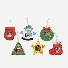 Diy Unfinished Wood Picture Frame Christmas Ornaments Picture Frame Christmas Ornaments Picture Christmas Ornaments Kids Christmas Ornaments