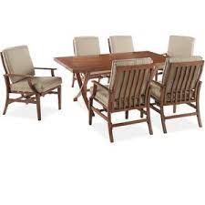 Catalina 7 Piece Dining Set Dining Furniture Patio Furniture Outdoor Living Outdoor Osh Outdoor Furniture Rectangular Dining Table 7 Piece Dining Set