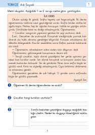 3 Sinif Etkinlik Coz Pekistir Tum Dersler 3 Sinif Etkinlikleri Ucuncu Sinif Okuma Calismasi